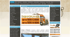 Desktop Screenshot of istanbultrans.com