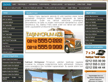 Tablet Screenshot of istanbultrans.com